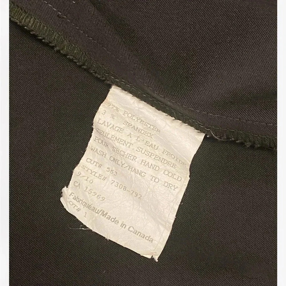 Moda Vero Shiny Olive 3/4  Sleeve Blazer Jacket Size 9/10 - Picture 10 of 12